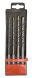Набор буров SDS+ USPEX 4-х гр., 4шт, 5-6-8-10х160мм /33006/